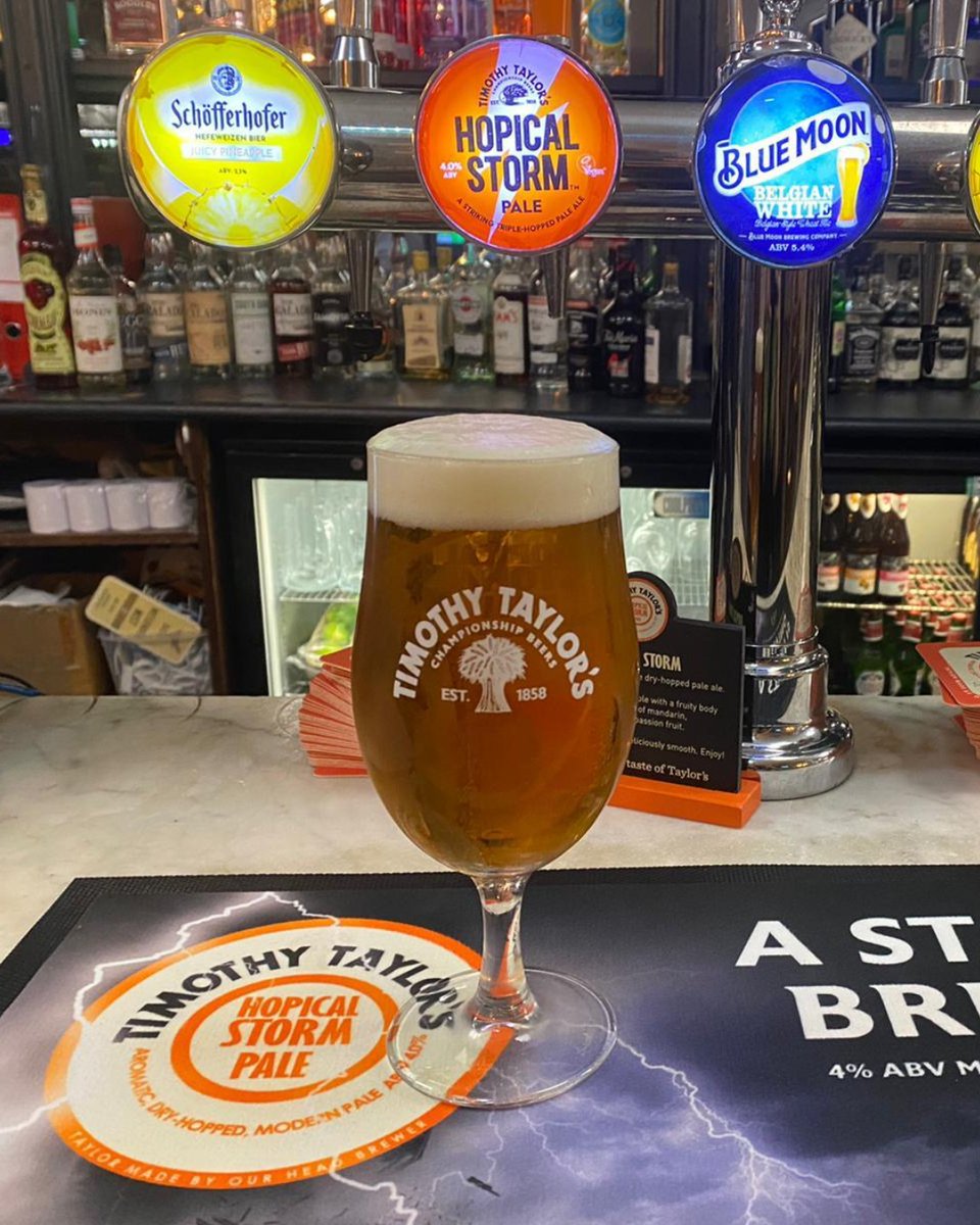 Timothy Taylor's Brewery (@timothytaylors) on Twitter photo THE STORM HITS LIVERPOOL! ⚡
A big thank you to Owen and his team at <a href="/FlyintheLoaf/">Fly in the Loaf</a>, who have just started stocking our striking triple-hopped pale ale, Hopical Storm!
A beautiful pub offering an unbelievable beer selection. One that we're very proud to be part of. THE STORM HITS LIVERPOOL! ⚡
A big thank you to Owen and his team at <a href="/FlyintheLoaf/">Fly in the Loaf</a>, who have just started stocking our striking triple-hopped pale ale, Hopical Storm!
A beautiful pub offering an unbelievable beer selection. One that we're very proud to be part of.