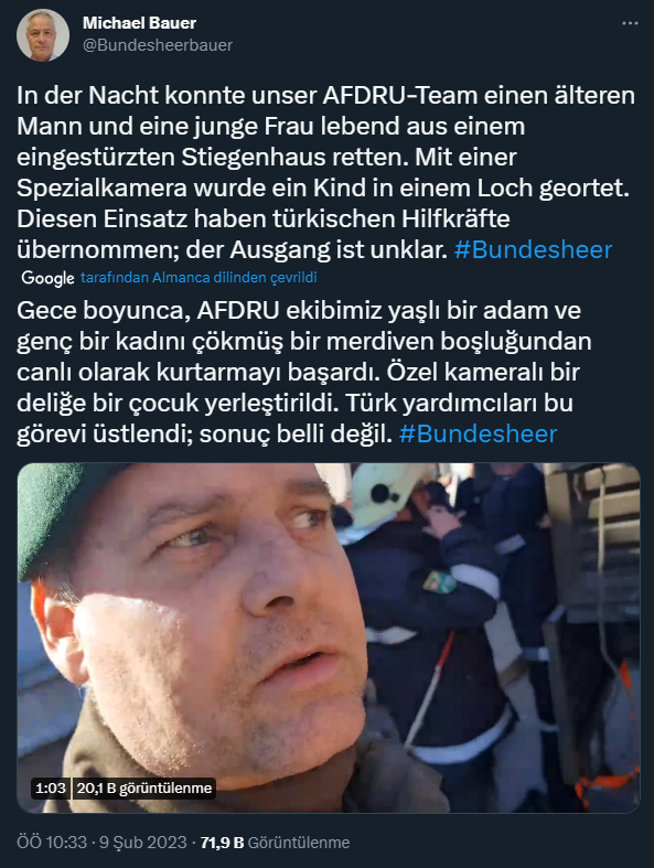 sembolizetabii's tweet photo. Avusturyalı arama-kurtarma ekibi üyesinden Mehmet Akif Ersoy'un açıklamasıyla paralellik gösteren bir tweet. https://t.co/bPFUxCNpVS