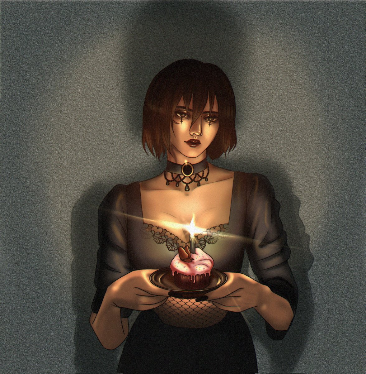 #ミカサ・アッカーマン生誕祭2023 

Happy birthday my best 2D woman in my life ✨🖤🌹🦋🧁