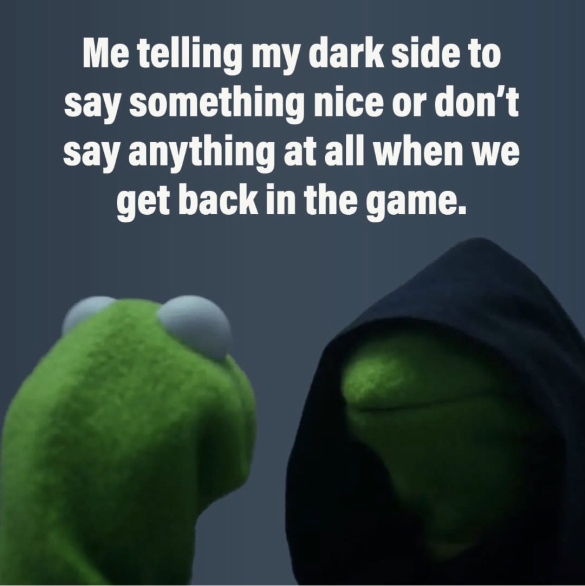 Self-talk and humor go a long way in aiding performance and creating perspective in tough situations. #selftalk #humor #PERSPECTIVE #mindset