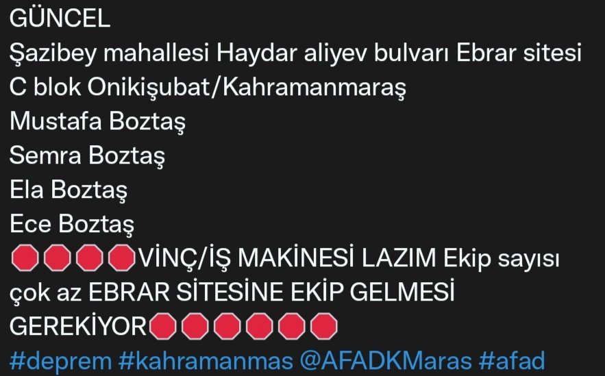 26AliTalipD's tweet photo. @haluklevent @Kizilay https://t.co/S2HGNime40