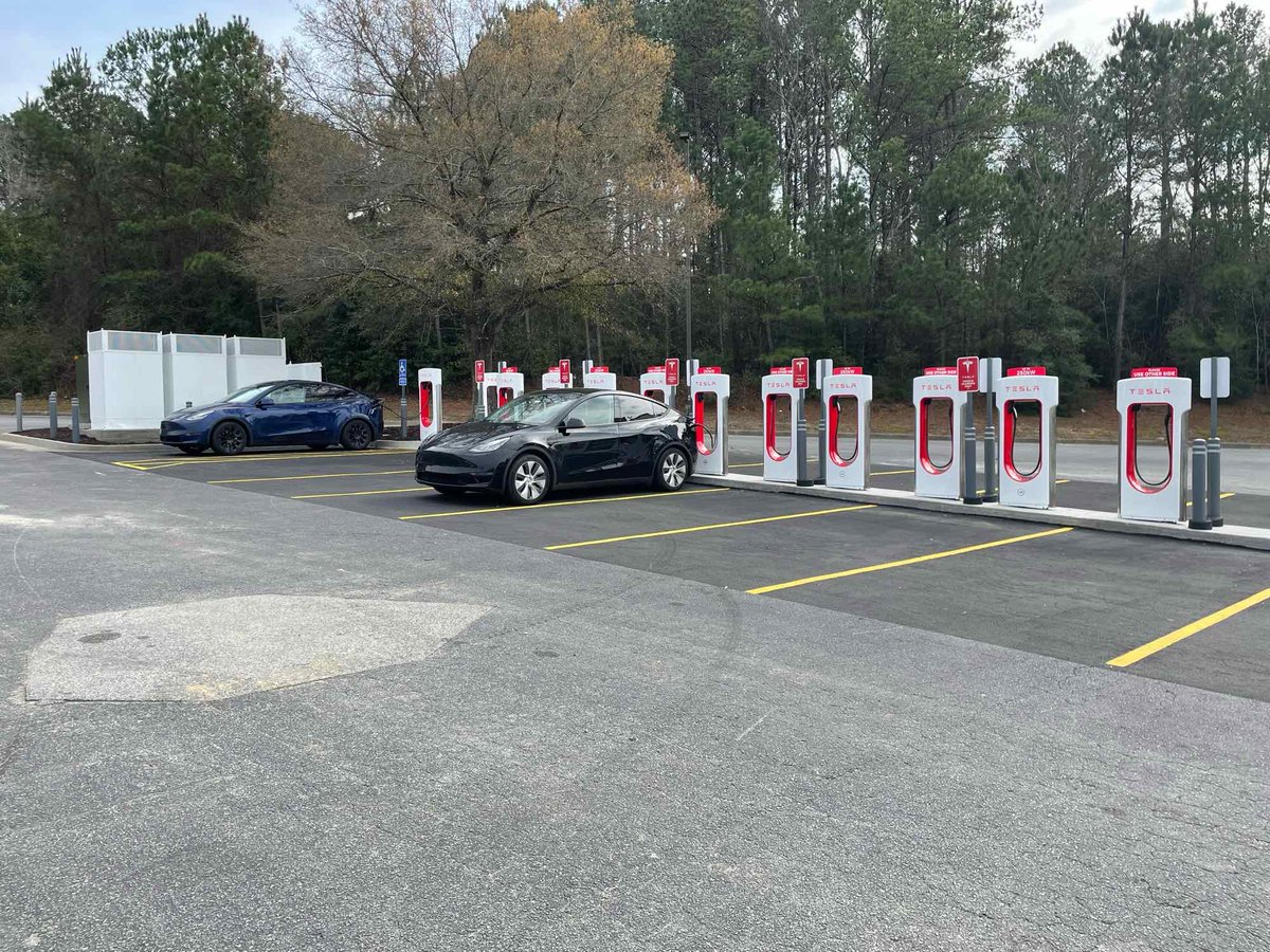Tesla Charging on Twitter "New Tesla Supercharger Cayce, SC (12
