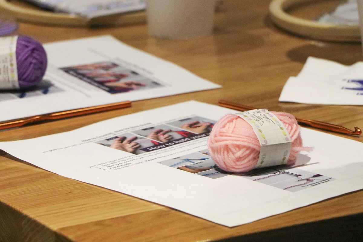 Begin knitting with kittens, discuss opportunities with the Knitting Club, and come to the Cats Den on February 16th from 3:30-5:30 pm!😻🧶🐈