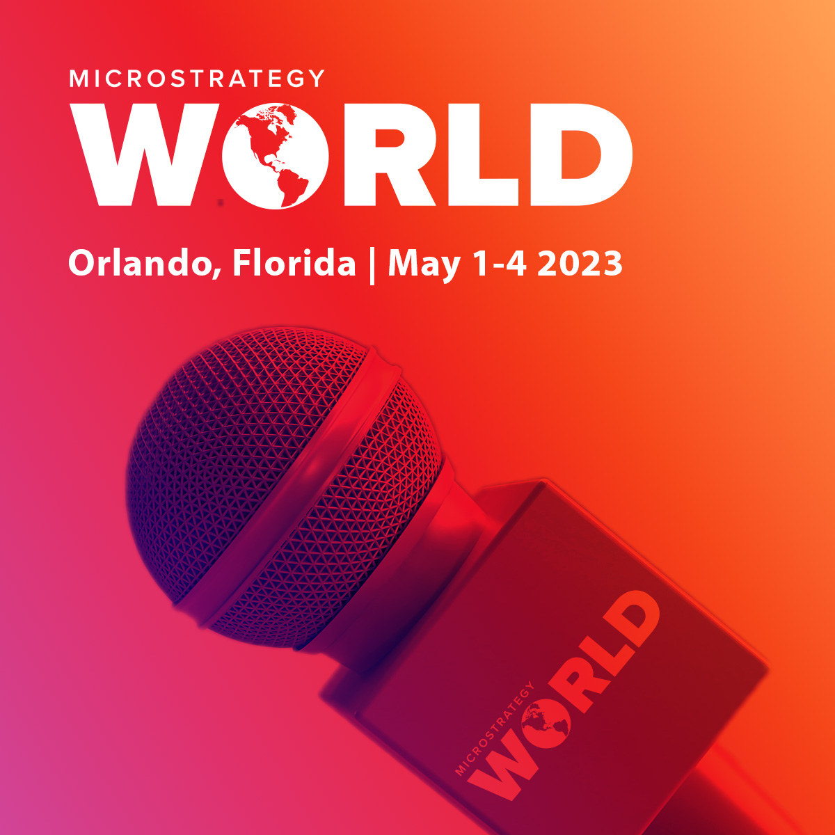 MicroStrategy's tweet image. Do you have what it takes to take the stage at #MSTRWorld2023?

Apply to be a speaker today! Our deadline is extended to tomorrow, Feb 10 (so get on it).

ow.ly/Muf650MOAkr

#IntelligenceEverywhere