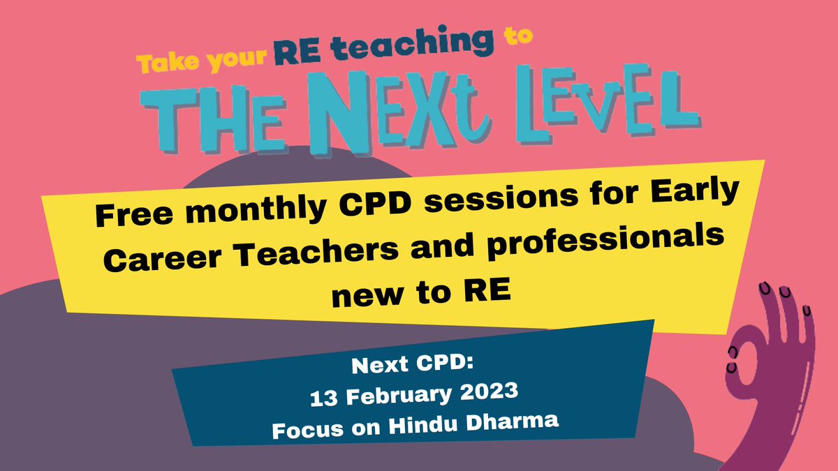 RE_Today's tweet image. Join a series of FREE monthly webinars for any #ECT, #NQT or professional teacher NEW to teaching RE! @MrTs_NQTs  @TeachPrimary @reonline_tweets (Pls RT) #JoinNATRE

Equipping you will with all you need to teach better RE to meet the ECT/NQT standards: bit.ly/40sdF6j