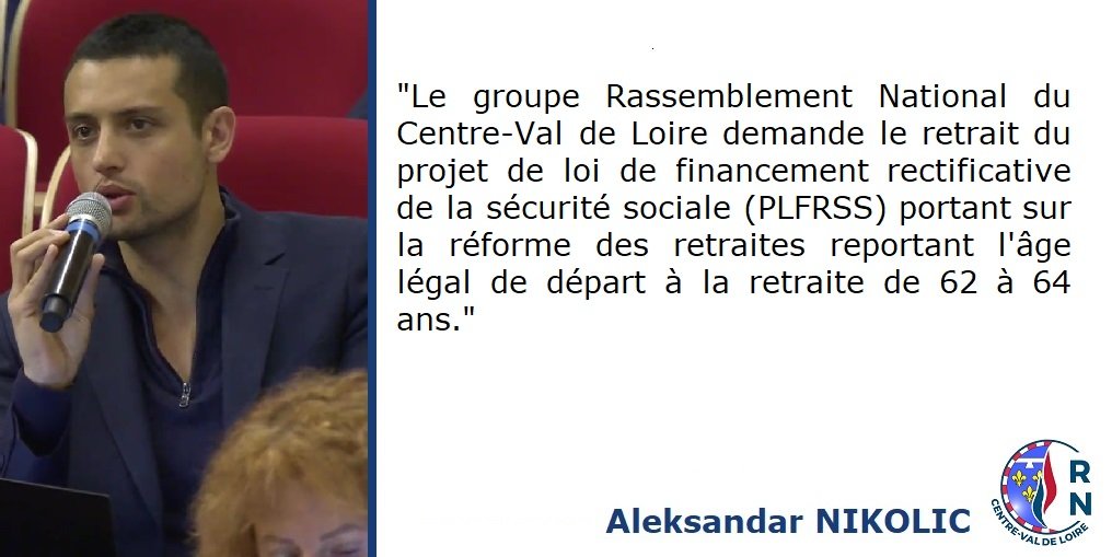 RN_CValdeLoire's tweet photo. Par pur sectarisme, avec des arguments abjects et diffamatoires, les groupes de la NUPES n'ont pas voté notre voeu demandant le retrait de la #ReformeDesRetraites. #RCVL #SessionPleniere #Blois https://t.co/9sKa88Pu4a