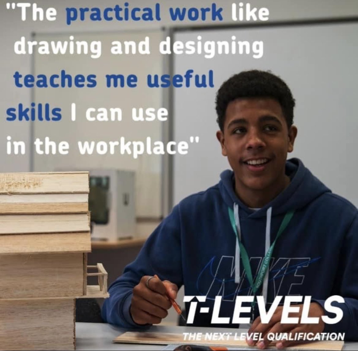 Amazing to see 2 of our former students doing so well on their Tlevel course @southportcoll Well done we’re so proud of you! #TLevelThursday #NAW2023