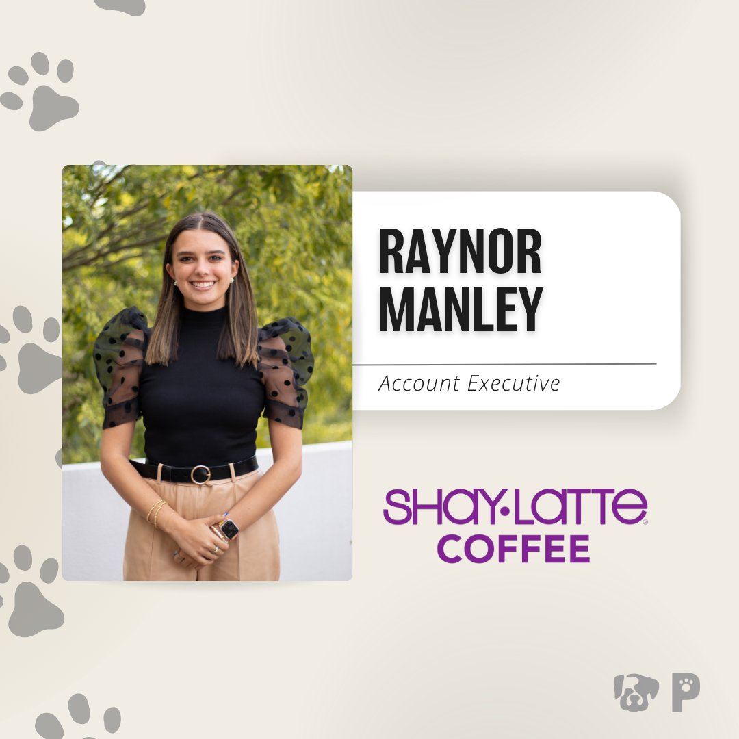 Shout out to Raynor Manley for being a Good Dog! As the Account Executive for Shay Latte, Raynor has been a positive light for her team throughout the year. Great work Raynor 😄❤️