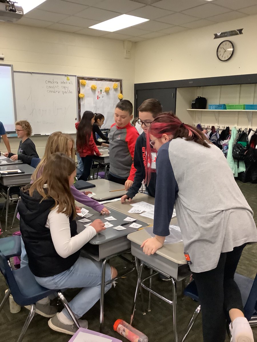 The 5th graders in Mrs. Gard, Mrs. Harshman, and Mrs. Young’s class enjoyed a coping skills escape room today! <a href="/MrsHarshmanYES/">Deanna Harshman</a> <a href="/Gard5thGrade/">Mrs. Gard</a>
