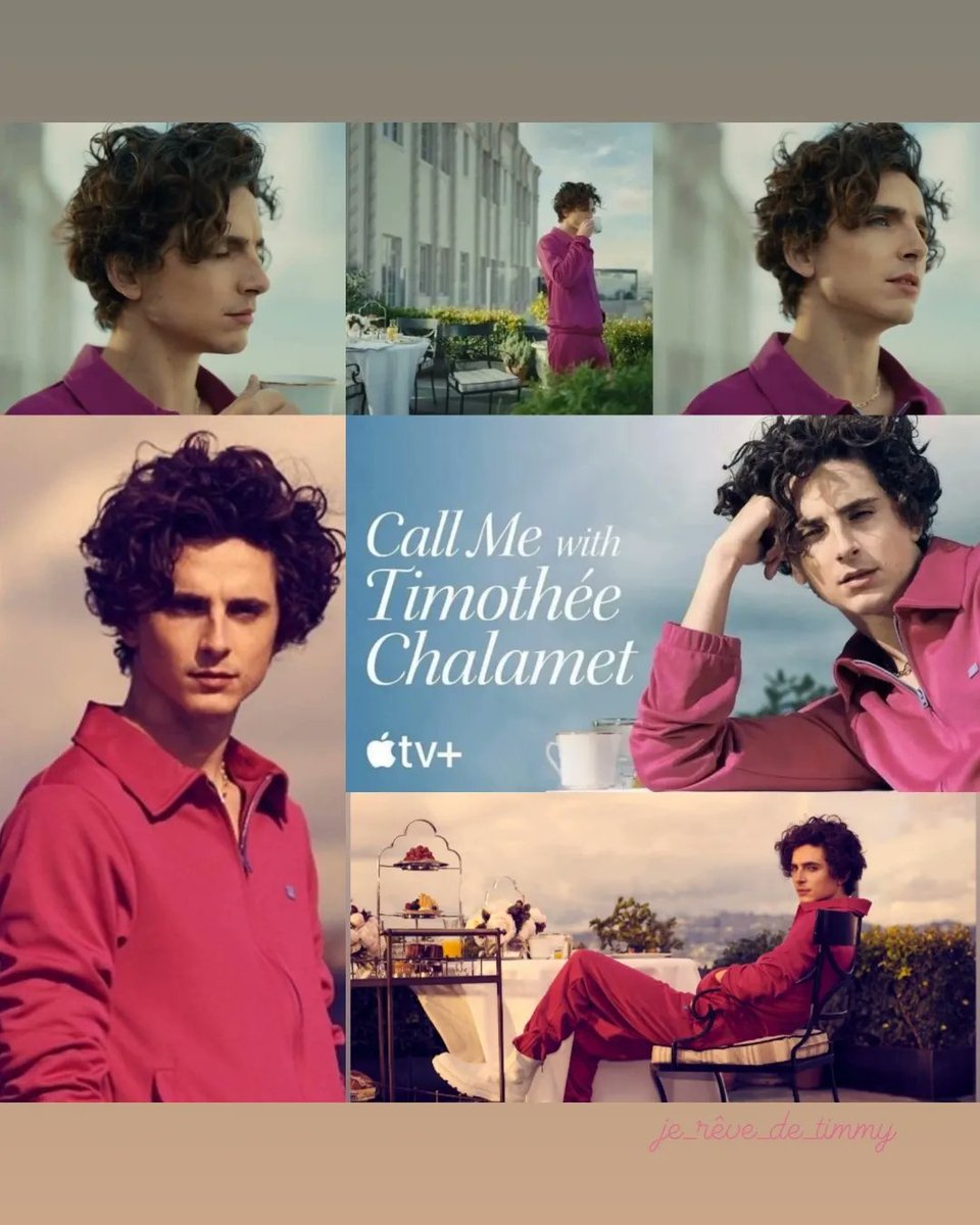 DreamyTimo's tweet photo. 🩷❤🧡💚💙🩵 so far...
Looking forward to the next one....

#ad #TimothéeChalamet #tchalamet #heyapple #heyapplecallme #AppleTV   
https://t.co/DpqcDcTs2E @RealChalamet @AppleTVPlus https://t.co/JxStDUwJ9X