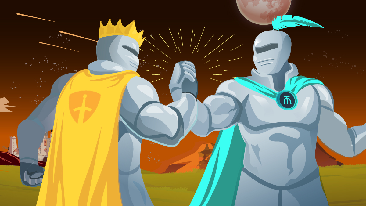 FrontierLaunch's tweet photo. We are excited to announce @OnchainTrade will launch on Camelot!

OT is a combined perp DEX and money market that offers several DeFi products through the same app.

The public sale &amp; listing for $OT will be hosted on Camelot, starting 27th Feb. 🧵 https://t.co/LtO7o4Daxu