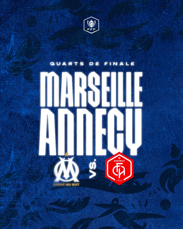 🏆 𝗖𝗼𝘂𝗽𝗲 𝗱𝗲 𝗙𝗿𝗮𝗻𝗰𝗲

Le rendez-vous des quarts de finale de la <a href="/coupedefrance/">Хамидов Мехродж</a> , le FCA se déplacera sur la pelouse du Stade Vélodrome de l' <a href="/OM_Officiel/">Olympique de Marseille</a> ! 🔥

#GoReds