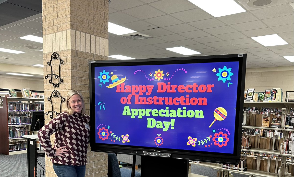 Happy Director of Instruction day to you!!!! You are nothing short of amazing and we appreciate all that you do! #CFISD #DIappreciation