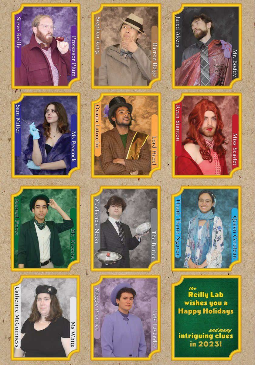 ReillyLikesIt's tweet photo. We're expanding! post-doc and post-grad positions available! 

YOU:  into human evolution, deciphering  regulatory variation, deep-learning, and/or developing functional characterization methods...  + a lab that makes mildly over the top holiday cards.

https://t.co/G9V8twFfuD https://t.co/yQQlbAaQaC