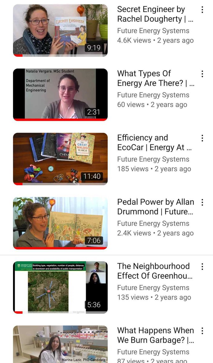 Celebrate International Day of Women and Girls in Science today, #February11. 

Check out @ua_futureenergy Women in STEAM playlist! youtube.com/playlist?list=… @UNWomen @WomenScienceDay #WomenInScience #GirlsInScience #CdnSci @WISESTualberta @TWoSEdm