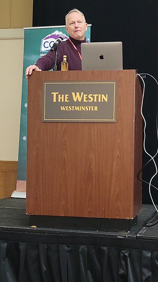 So privileged to be sharing lunch and, later, introducing @lester_laminack today at #CCIRA2023!
