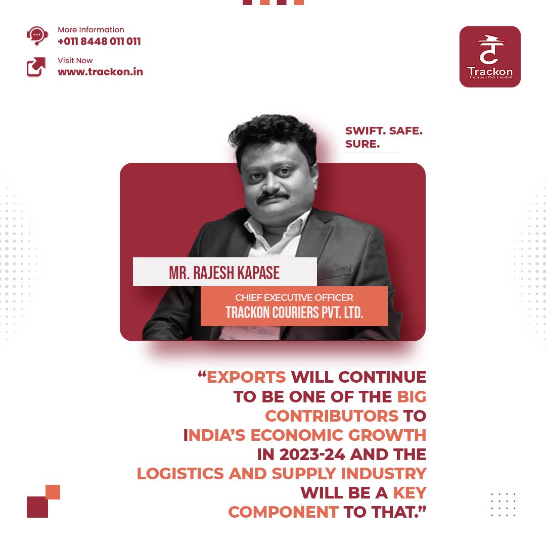 Here's what Mr. Rajesh Kapase, CEO of Trackon has to say about, What the logistics industry is looking forward to this year!

Catch more at: logisticsinsider.in/budget-2023-wh…

#trackon #transportation #shipping #globalshipment #logistics #supplychain #innovation