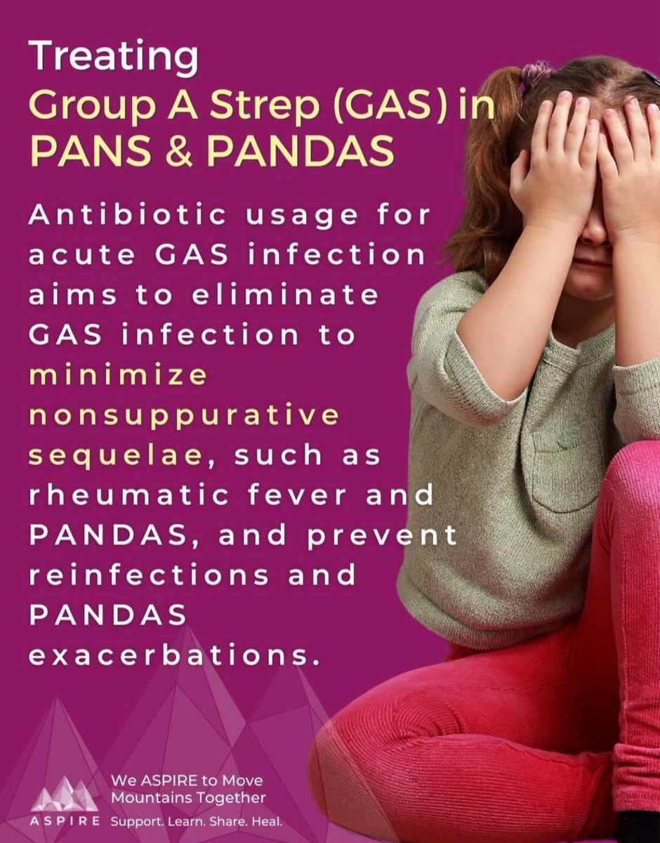 #PansPandasHour #GroupAStrep #GAS #Pandas #Antibiotics