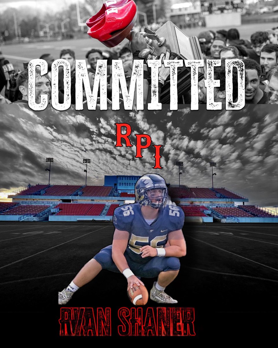 Extremely Honored to continue my athletic and academic career at Rensselaer Polytechnic Institute! Thank you to everyone who has helped me throughout these past years! @CoachKosanovich @SFRamsFB @RPIFootball @SF_TDClub