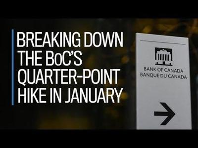 Personal_CFO's tweet photo. Stephanie Hughes, finance reporter for Financial Post, breaks down the Bank of Canada's quarter-point hike in January. https://t.co/g6MuKHNEvh https://t.co/f8RybvJLes