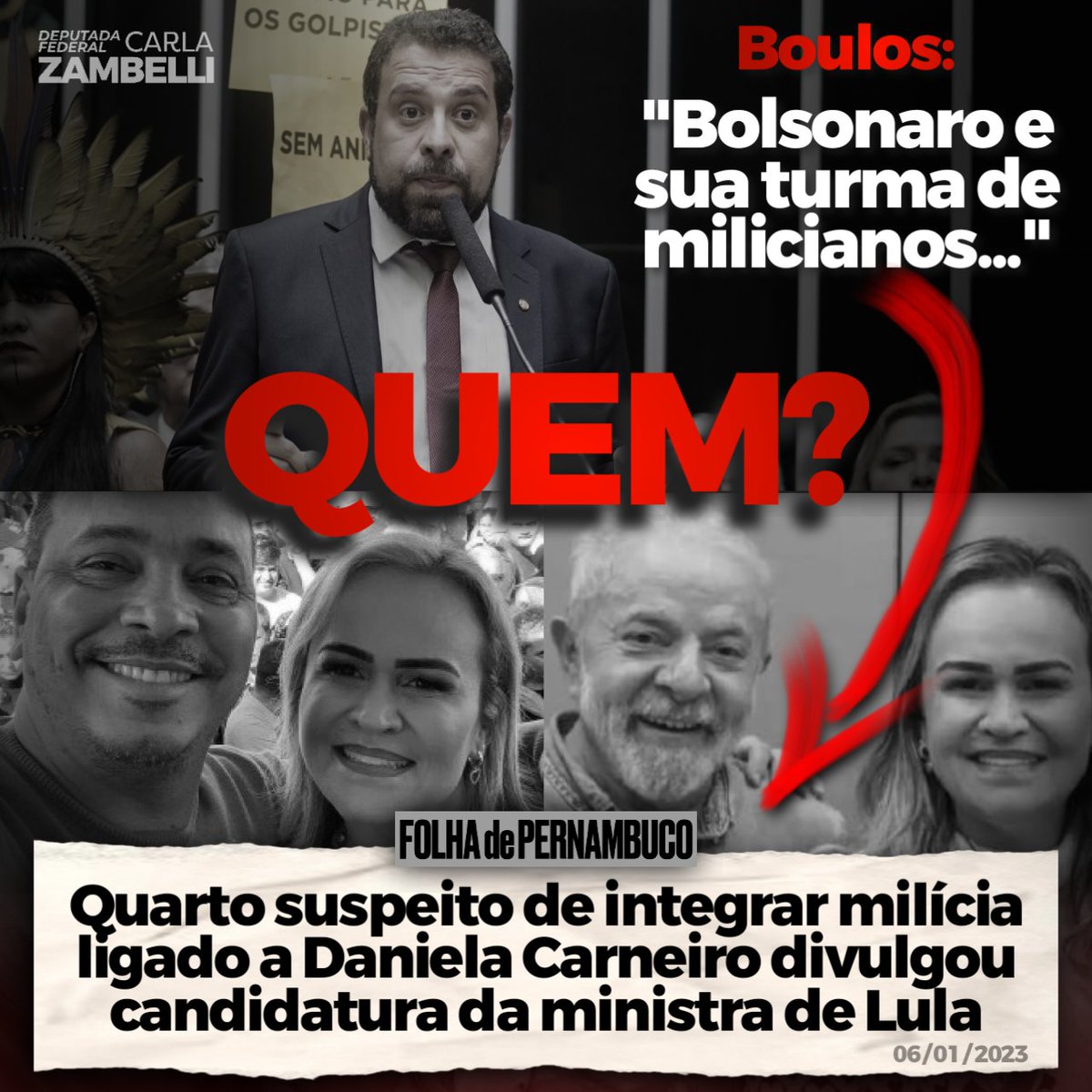 Carla Zambelli (@zambelli2210) on Twitter photo 