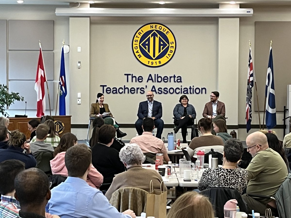 CIVIX Canada (EN) (@civix_canada) on Twitter photo Panel discussion on the upcoming Alberta provincial election campaign and current challenges to democracy.
Moderated by <a href="/jana_pruden/">Jana G. Pruden</a>, and featuring @davecournoyer (<a href="/daveberta/">Daveberta Podcast - Alberta politics & elections</a>), <a href="/DrJaredWesley/">Jared Wesley</a> and @LynetteShultz.
#DemocracyBootcamp #NCTCA2023 Panel discussion on the upcoming Alberta provincial election campaign and current challenges to democracy.
Moderated by <a href="/jana_pruden/">Jana G. Pruden</a>, and featuring @davecournoyer (<a href="/daveberta/">Daveberta Podcast - Alberta politics & elections</a>), <a href="/DrJaredWesley/">Jared Wesley</a> and @LynetteShultz.
#DemocracyBootcamp #NCTCA2023