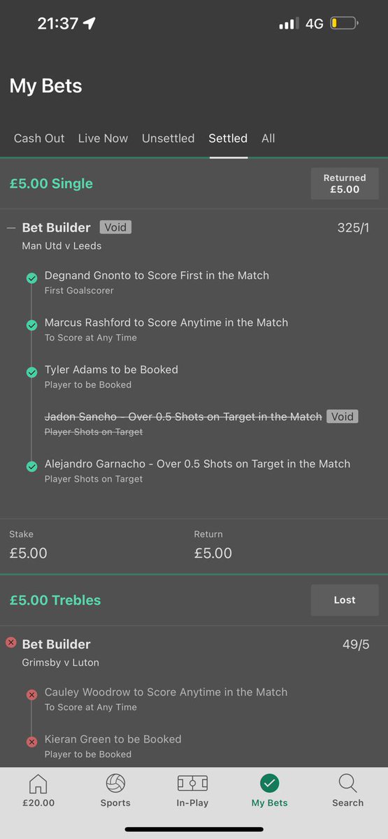 Shocking stuff from my formerly favourite betting app. Can’t use them again after this. <a href="/paddypower/">Paddy Power</a> would never