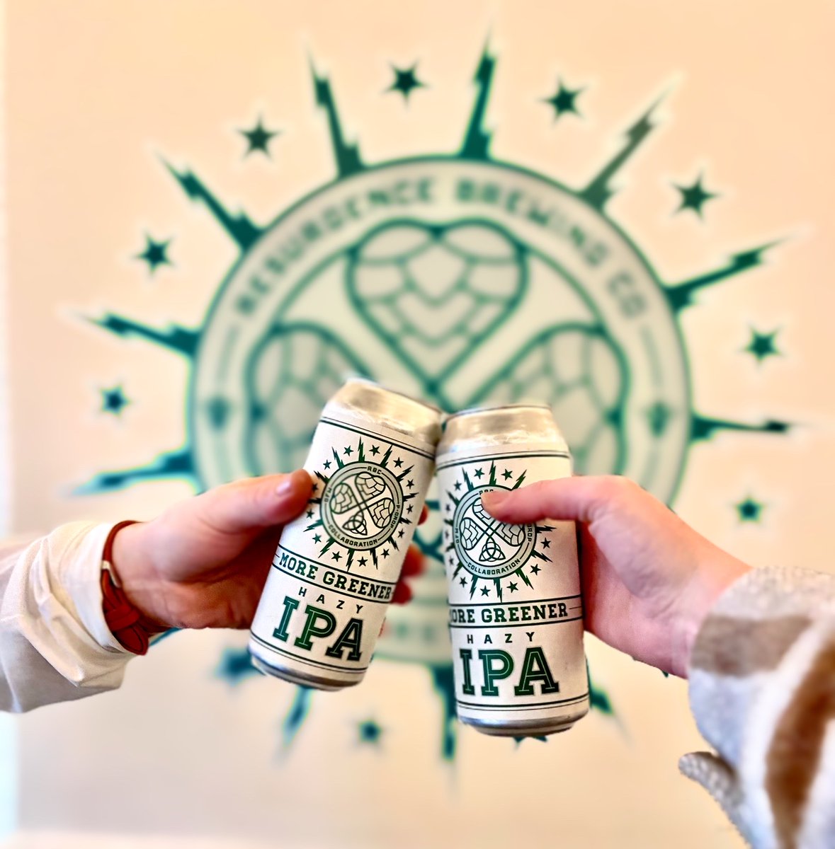 A collab with <a href="/pressurebrewers/">PressureDropBrewing</a> and Old First Ward Brewing, every year, we add small tinkers and slight changes to the recipe to keep you on your toes!

Try More Greener, a beer brewed in celebration of the area and its heritage, just in time for parade season☘️ 🍻