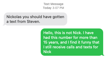 leannfeon's tweet photo. thinking about that time in the fourth grade someone was asking for nick and i texted them that nick died in a car accident and they called me and yelled at me (for a bad joke, understandably) and i hung up because i got scared https://t.co/6miFIv05CF