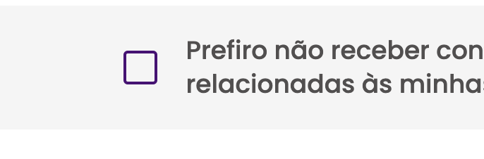 Parabains time de design do <a href="/nubank/">Nubank</a> por ter esse checkbox sem checkmark, só a bordinha mudando de cor... Ficou ó, uma merda.