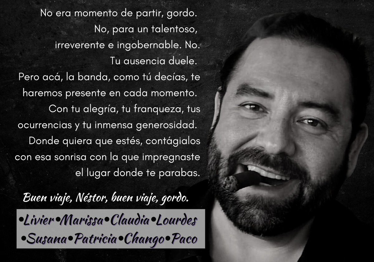 marissrivera's tweet photo. Descansa en Paz, Nes. https://t.co/UWwyotOep8