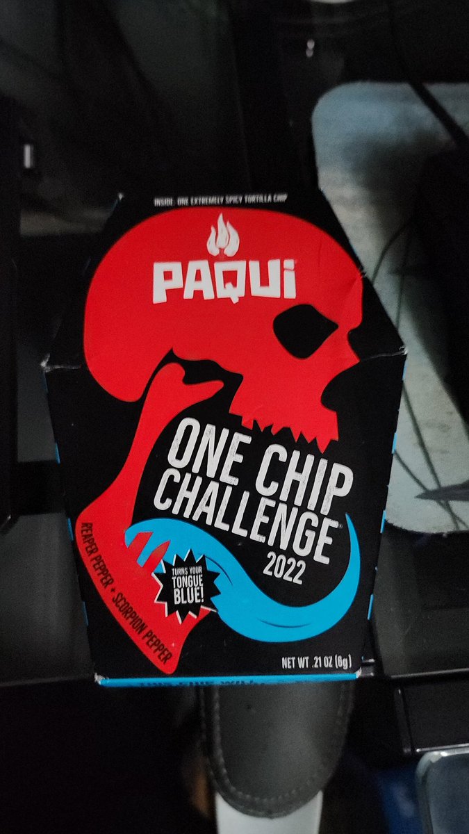 rolly3322's tweet photo. Starting off my stream tonight with the Paqui One Chip Challenge, and then playing some Rocket League. You won't want to miss this! 7pm US Central! https://t.co/pEoOW5ffCx #streamer #1chipchallenge #RocketLeague #twitch https://t.co/e2e0ADEQhv