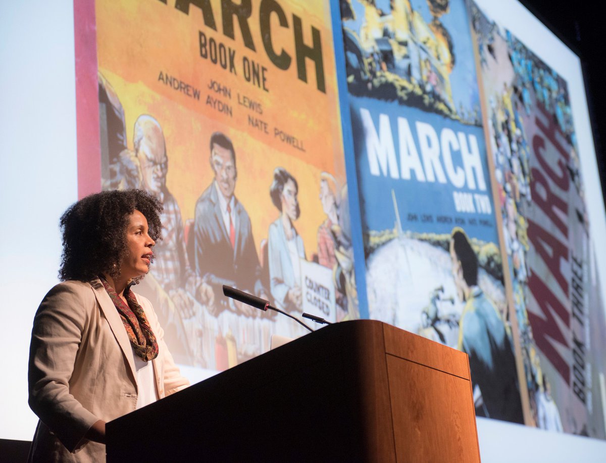 Warfield_UT's tweet photo. @fguridy @Columbia @CUHistoryDept 2013-2017: @CheriseSmithPhD, Director of the Warfield Center for African and African American Studies
Today, Dr. Smith is @BlackStudiesUT Dept. Chair, @galleries_at_ut Founding Exec. Director, and author of "Michael Ray Charles: A Retrospective" @UTexasPress.
#WarfieldWeek🤘🏾🧡 https://t.co/vpAxd495OG