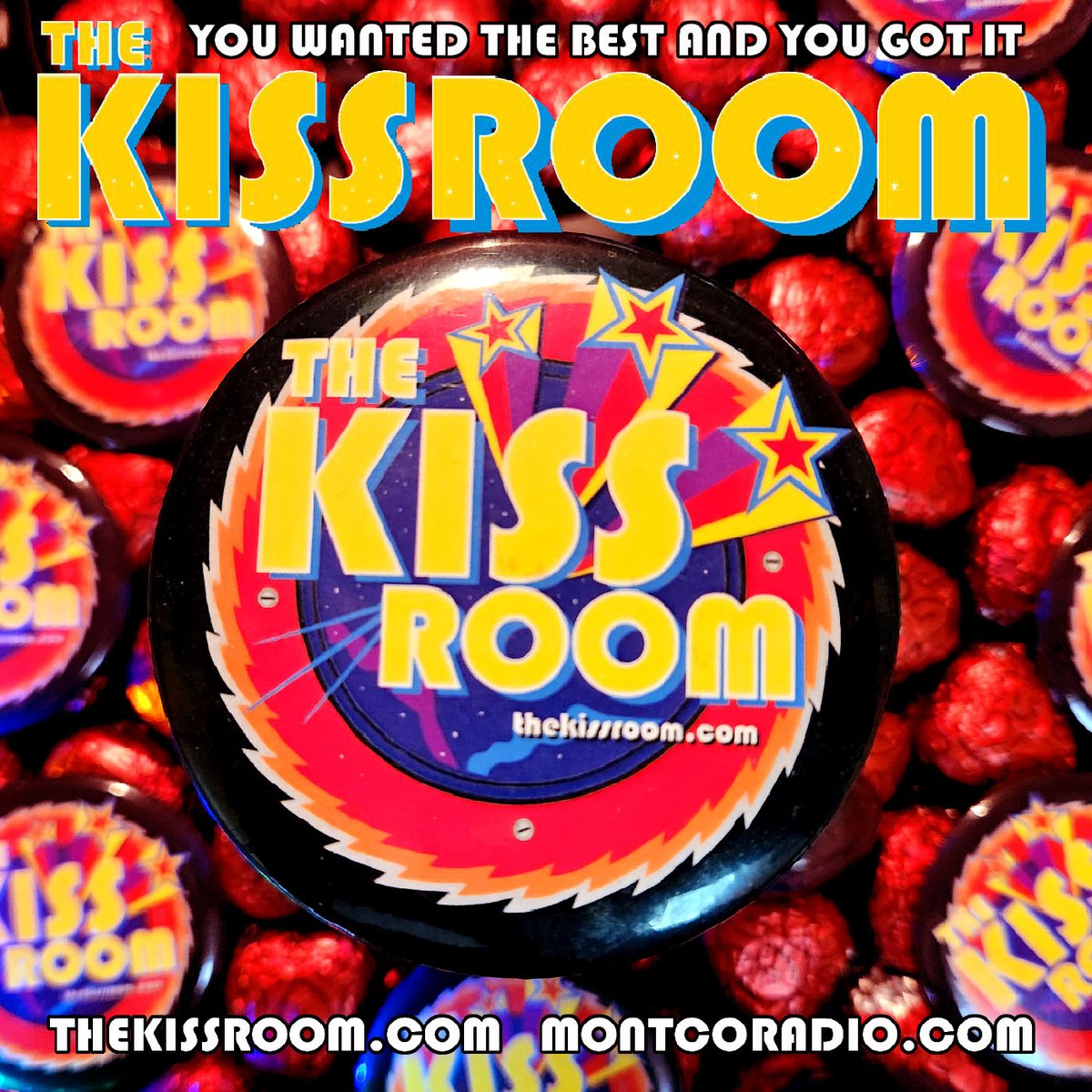 Don't miss the LIVE broadcast of THE KISS ROOM, this FRIDAY, FEBRUARY 10 at 3 PM EST via MontcoRadio.com

LISTEN LIVE!  MontcoRadio.com 

#THEKISSROOM #KISSARMY 
#radio #CollegeRadio #MontcoRadio
#podcast #KISSpodcast #PodKISSt