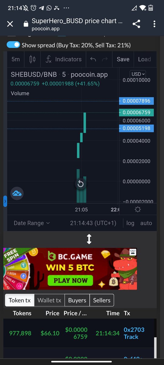 BusdSuperHero's tweet photo. GREAT LAUNCH $SHEBUSD.

#XRP #LUNA #Dogechain #BNB #BTC #Solana #NFT #IOTA #EthereumNFT #Ethereum #USDT #BUSD #USDC #CardanoADA #MATIC #ShibaInu #GleamGiveaway #web3 #1000x
#1000xGems #cryptotrading #Crypto 
#NFTGiveaway https://t.co/USwyEXAJFI