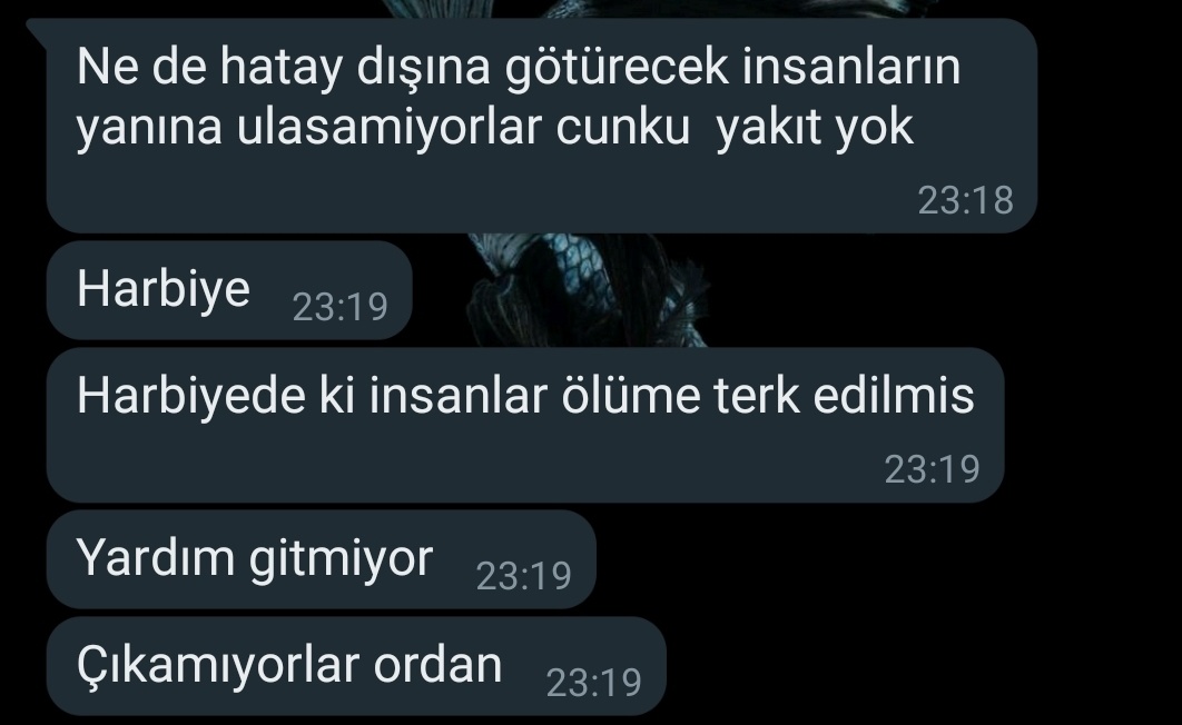 Dionysos025's tweet photo. ⛔️⛔️Yerinden bilgi⛔️⛔️
Direkt alandaki insanlarla konuşuyorum Hatay Harbiye'de yardım yok ve insanlar ölüme terk edilmiş durumda deniyor. @OguzhanUgur @jahreindota @Darkwebhaber @KendineMuzisyen @haluklevent @haskologlu @purplebixi https://t.co/90wt0ADuDm