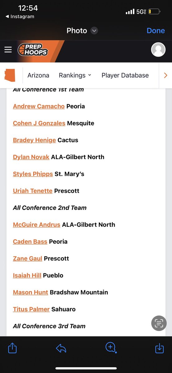 First team senior 4a all state, second team all 4a. Thank you for the recognition‼️<a href="/jjmillyardaz/">John Millyard</a> <a href="/GreggRosenberg1/">Gregg Rosenberg</a> <a href="/JavierJMorales/">Javier Morales</a> <a href="/AndyMorales8/">Andy Morales</a> <a href="/GCU_MBB/">Grand Canyon Men’s Basketball</a>
