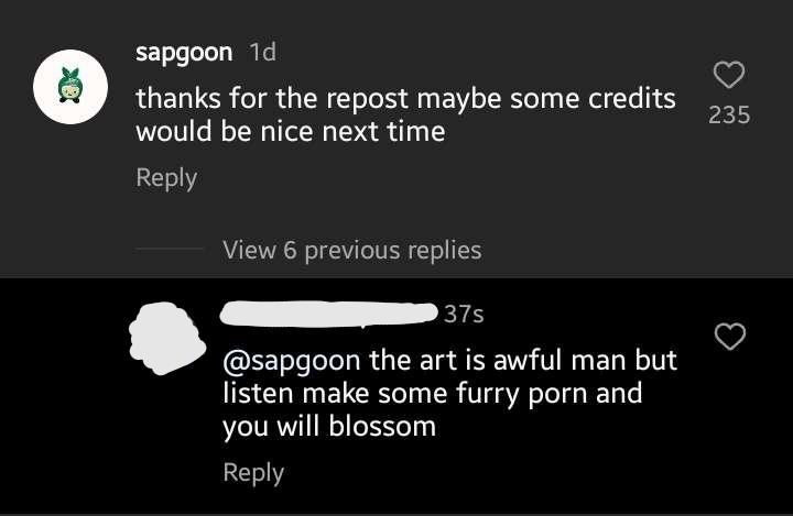 sapgoop's tweet photo. the four horsemen of comments ive received this month https://t.co/5X3fBovdME