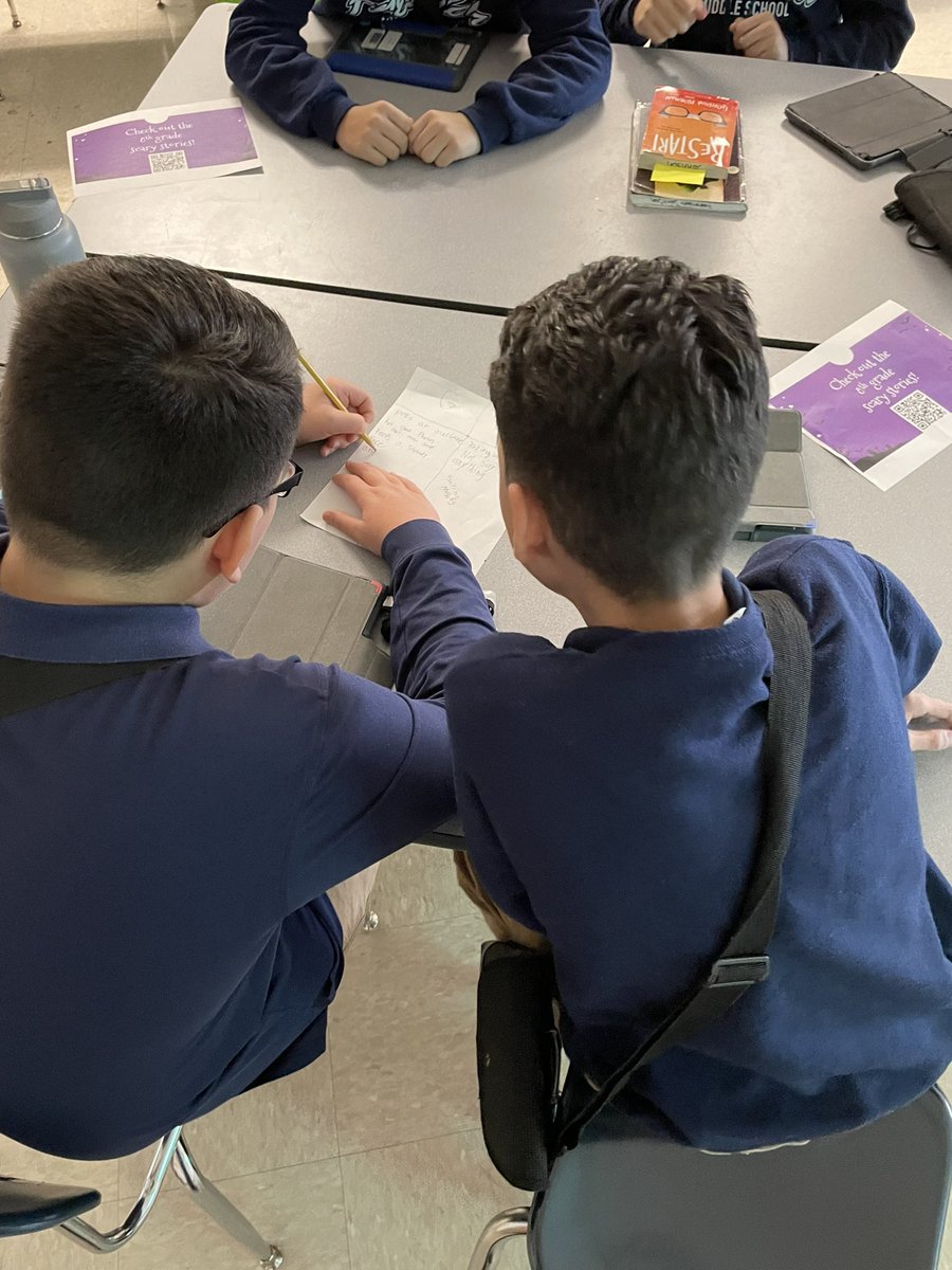LJohnsonELA's tweet photo. What are the qualities of a good presenter and a bad presenter? 8th grade #AIMES makes a T-chart as they prepare for their  Holocaust presentations. @FreedomD100 #d100inspires #d100inspira https://t.co/uLgW88KKCH