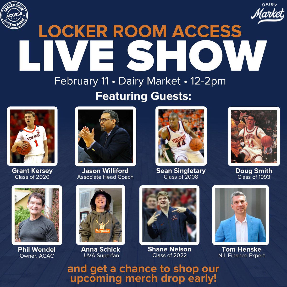 We will be hosting a LIVE podcast event this Saturday from 12-2 at Dairy Market, 946 Grady Ave. 

​The event is open to the public, so feel free to stop by and grab a pre-game meal, watch the pod, meet the crew, and get an exclusive chance to shop our upcoming merch drop early!