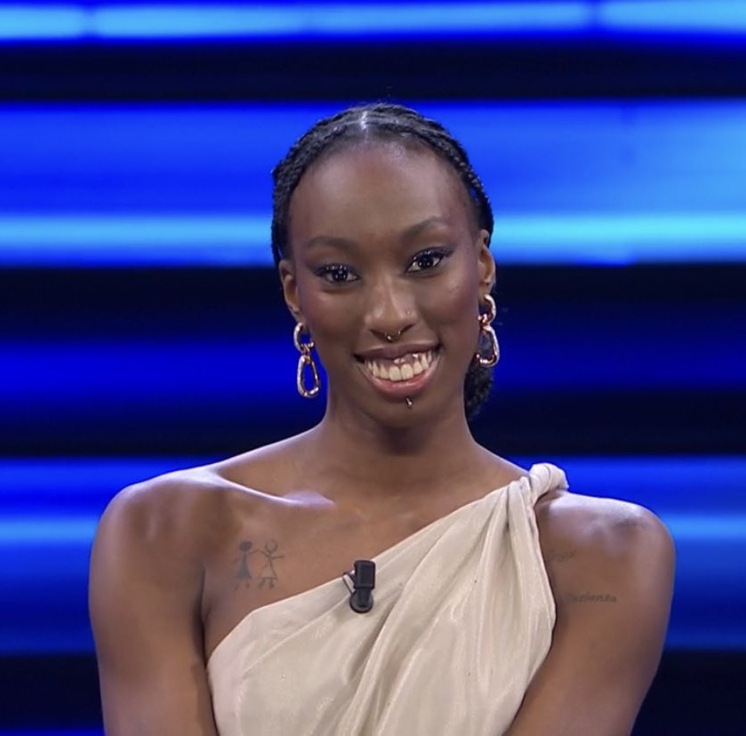 llyfrausandrain's tweet photo. paola egonu ha detto sai che c'è adesso quasi quasi scendo dall'olimpo e mi faccio un giorno all'ariston #Sanremo2023 https://t.co/YWX36RGLxa