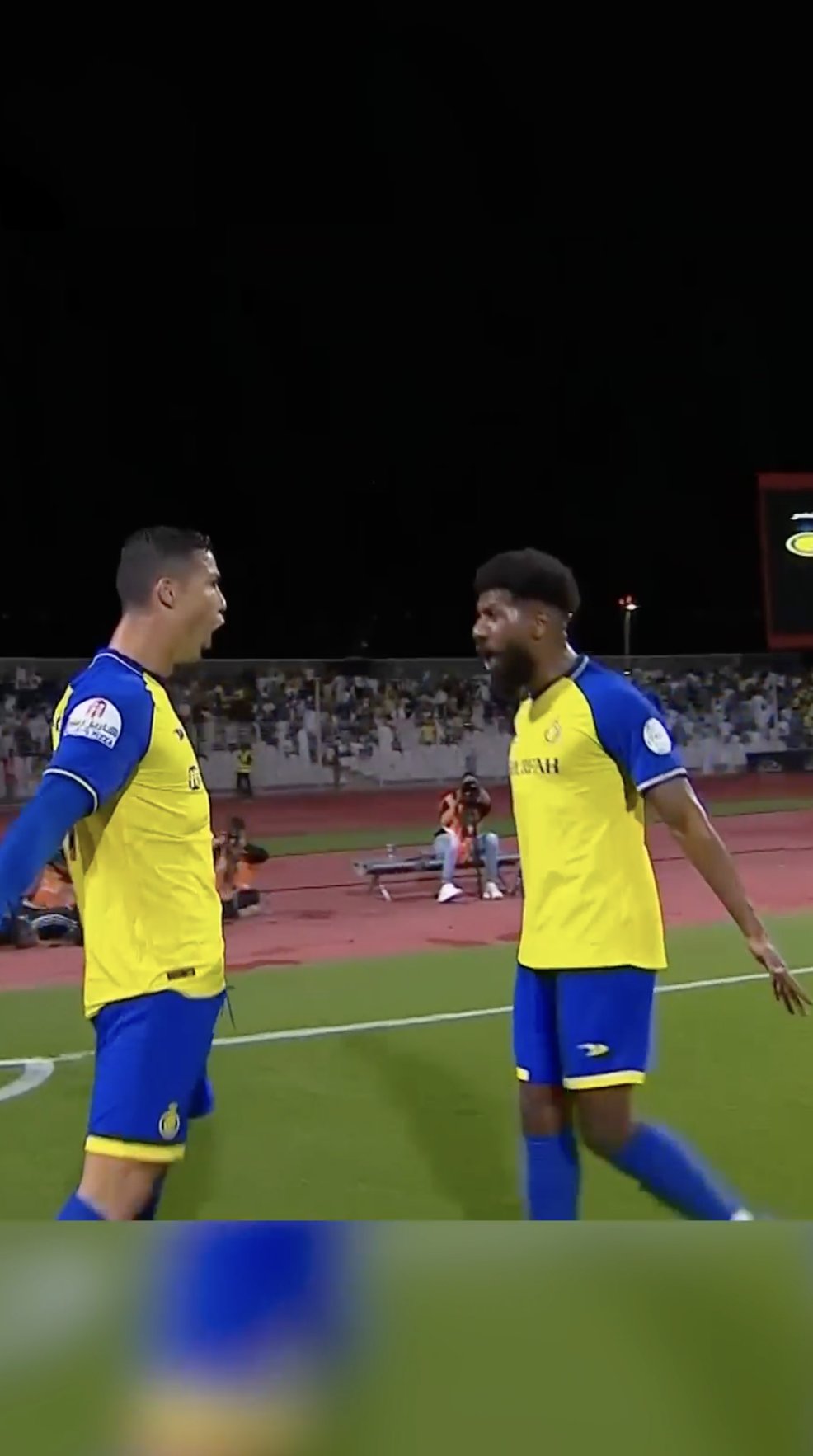 All four of Ronaldo's goals for Al Nassr today 🤩”
