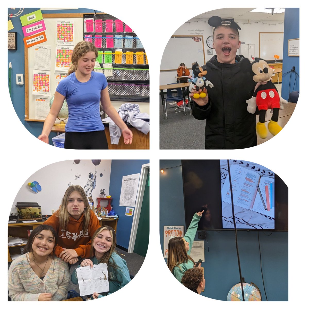 30 second show &amp; tell with our brag board mini-celebrations! <a href="/EmergentTree/">Emergent Tree Education</a>