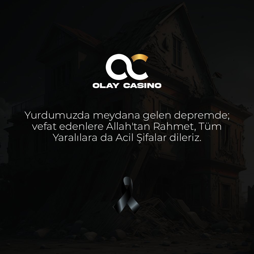 Yurdumuzda Meydana gelen depremde; Vefat edenlere Allah'tan Rahmet, Tüm Yaralılara da Acil Şifalar Dileriz.