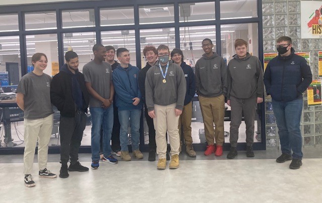 EasternCenter's tweet image. Congrats to Jon Swider (Archbishop Wood Catholic High School) and Aloysius Drozd (Jenkintown Middle/High School) for winning first place in the SkillsUSA Districts Mechatronics competition. @ArchbishopWood @JtownGuidance
