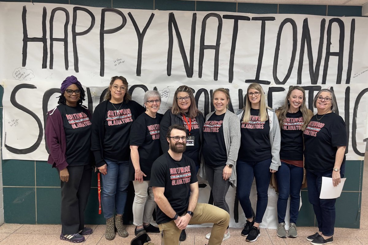Happy School Counseling Week from Northwood High School