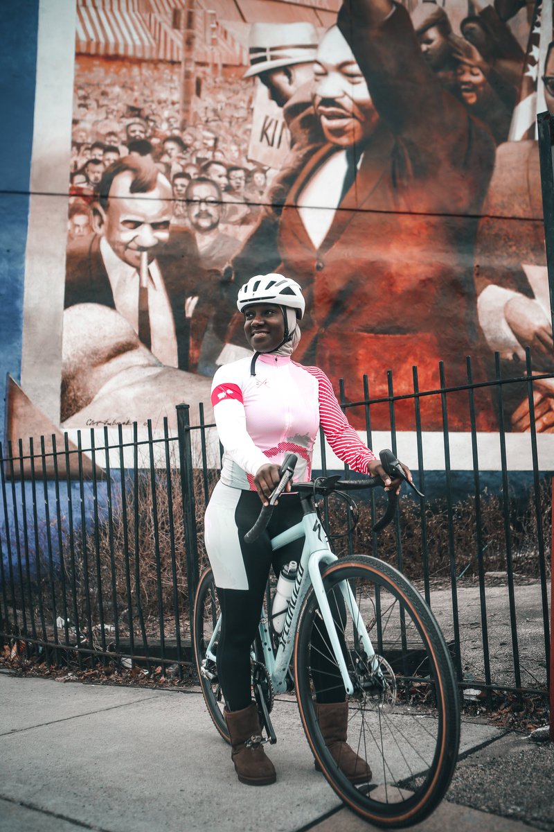 SRAMroad's tweet photo. Philadelphia's strong network of Black cyclists is built on brotherly love. We celebrate that network during Black History Month and beyond. Get to know the groups and individuals who are putting Philly on the bike map: https://t.co/PkLWUVckcD #SRAM https://t.co/4ZZb2wXfER