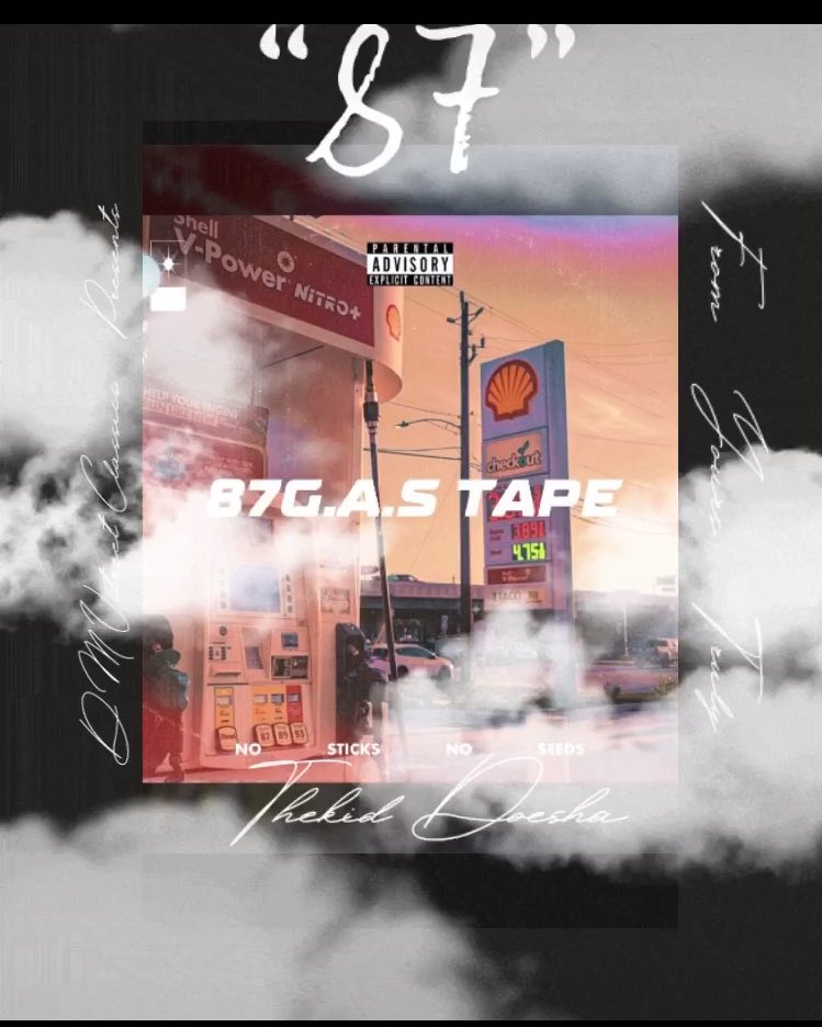 TheKidDoesha's tweet photo. My “87” G.A.S (EP) is Dropping soon this 4/20 💨💨💨 -Get ya Papers & Backwoods ready- & SAVE the Date https://t.co/0XR1rQ11qK
