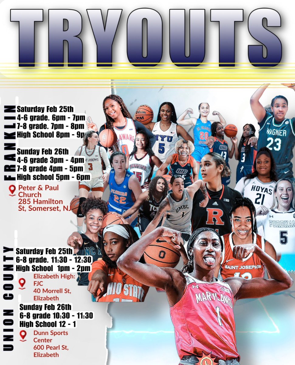 EliteTeamMiller's tweet photo. TeamMiller Tryouts. 
Feb. 25th &amp; 26th
2 Locations
Franklin &amp; Union County
Register Online
https://t.co/tTkUBGewBQ https://t.co/lnjtXgtuLN