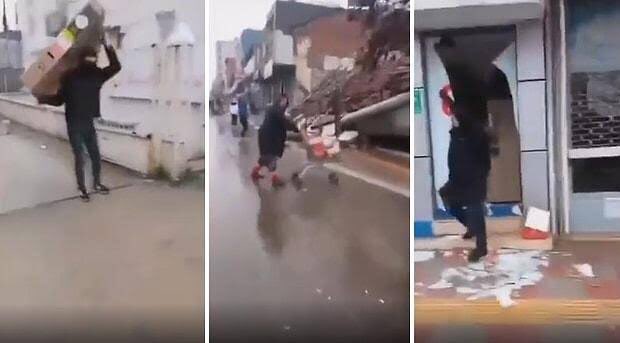 Ulusal yas ilan edilen bir ülkede yağma ve talan baş gösterdiyse, o ülkede açlık var demektir, güvenlik zaafiyeti var demektir, başıboşluk var demektir.
#Yağmacılar